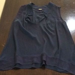 Navy Elie Tahari blouse